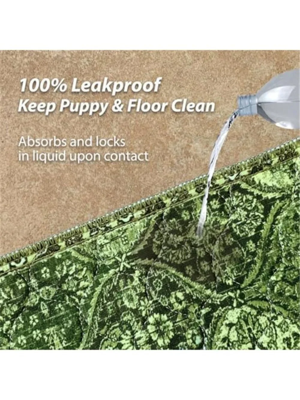New Washable Pee Pads for Dogs, Stylish, Non-Slip and Leak-Proof Pee Pads.